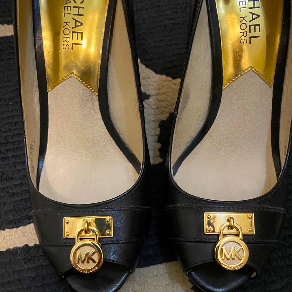 Michael Kors open toe shoes